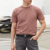 taffeta alley Black Arcade Belt Men，Elastic Nylon Belts for Men