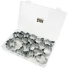 ZADE Mini Easter Cookie Cutters - 17PCS Stainless Steel Easter