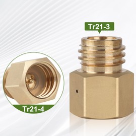 EFUTURETIME SODASTEAM TR21-4 CONVERTED TO QUOKER CUBE TANK TANK TR21-3 BRASS ADAPTER