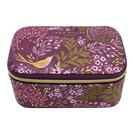 Sara Miller Haveli Garden Faux Leather Jewellery Case with Gold Foil Detail