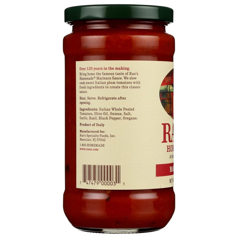 Rao's Homemade Marinara Sauce, 15.5 Oz Jar, 6 Pack