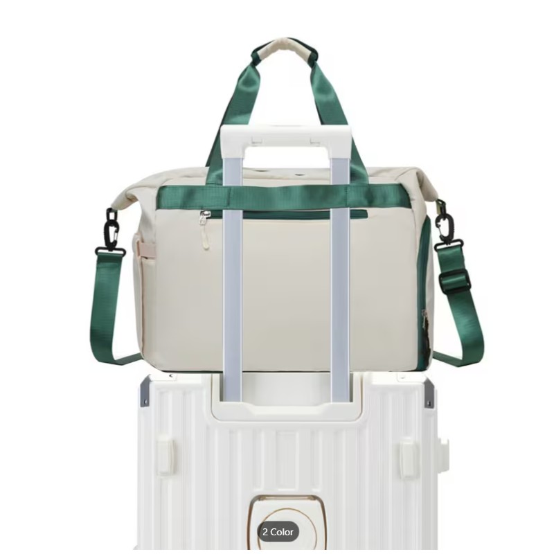 Large Capacity Pickleball Bag with Shoe Compartment & Paddle Holder