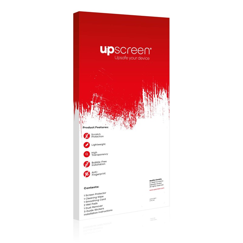 upscreen Protective Glass for DeLonghi PrimaDonna Aromatic ECAM630.75.TSM Protective Film