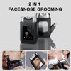Electric Shaver and Nose Hair Trimmer 2-in-1, Portable Mini Shavers