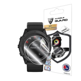 IPG for Garmin tactix Delta Solar Tactical Watch Hydrogel Screen Protector (2 Units) Invisible HD Clear Film Anti Scratch Guard-Smooth/Self-Healing/Bubble for tactix Delta