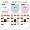 Bijouox ha-9 Non-Woven Mask, Bi-Color, 53 Pieces, 3D Mask, Small