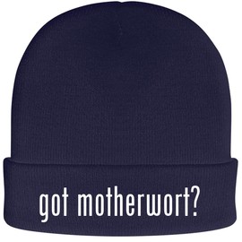 got Motherwort? - Soft Adult Beanie Cap, Navy, One Size