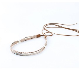 RUIFUU Cowboy Hat Bands,Handmade Western Turquoise Hats Band Cowgirl Feather Western Hat Band for Women and Man