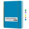 Lined Spiral Journal Notebook for Women & Men, 140 Pages,