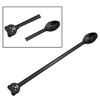 ZZLZX 200PCS Disposable Long Handle Plastic Coffee Stirrer Spoon Sticks,