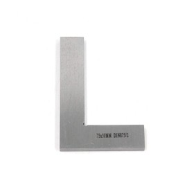 T Tulead Carbon Steel Machinist Square Precision Square Woodworking Square 75x50mm/2.95"x2" Right Angle Ruler