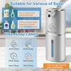 Automatic Foaming Soap Dispenser with Digital Display, 6-Level Foam Adjustable,