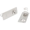 Skweawert 20 PCS AAA/Double-Positive Negative-one Stainless Steel Metal Battery Spring
