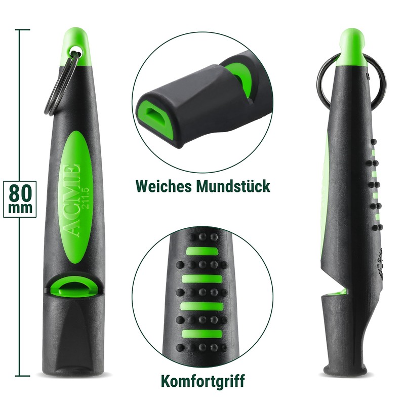 ACME Dog Whistle No. 211.5 (Update 2023) with Free Whistle