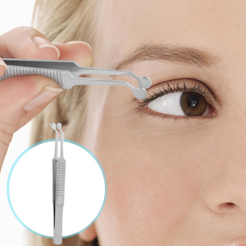 Meibomian Gland Expressor Forceps, Eyelid Gland Blockage Unblocking Physiotherapy Tools,