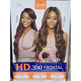 Mane Concept HD 360 Frontal Lace Front Wig Rcf3603 Mandi 1