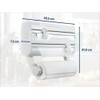 Leifheit Parat F2 Wall Mounted Kitchen Roll Holder – 3-in-1