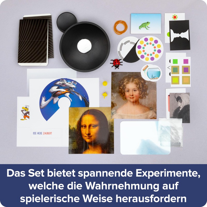 FRANZIS 67230 - Optical Illusions and Experiments - Create Fascinating