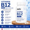 Vitamin B12 Methylcobalamin 1000mcg - 365 Vegan Tablets - SMUG