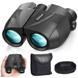 Bwrethay 20x25 Compact Binoculars for Adults High Powered and Kids,Waterproof Binoculars for Hunters with Low Light Vision,Easy Focus Bird Watching for Adults Outdoor Hunting Travel