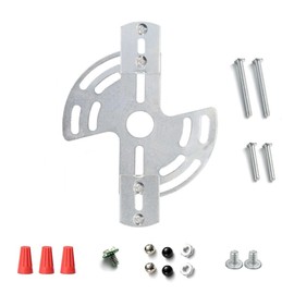 UPUPMOON Lighting Adjustable Crossbar Kit Multifunctional Light Fixture Crossbar Plate for Mount Wall Light, Close to Ceiling Light, Chandelier, 1 Set