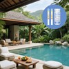 100Pcs Hot Tub 6 In 1 Test Strips, pH Test