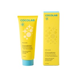 Cocoshine Teeth Whitening Toothpaste by Cocolab, Nano-Hydroxyapatite Toothpaste, Non-Fluoride with Xylitol and Coconut Oil, Gently Formulated for Sensitive Teeth, Adults and Kids, Pina Colada, 4 Oz