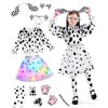 JoltMemori - Disfraz de perro manchado de Halloween para adultos