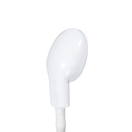 Plastific Dog Shower Sprayer Pet Dog Cat Shower Head, Hair Wash & Full Body Shower Sprayer Attachment, for Fast and Easy Home Dog Cleaning Pet Shower Sprayer (125cm - White Oval Shaped)