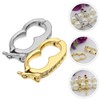 Artibetter Necklace Shortener Clasps Peanut Shortener Pearl Enhancer Click Clasps