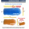 1-Section Lambswool Duster Blue 31"[Set of 4]