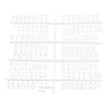 GUANGZHOU Characters For Felt Letter Board 290 Piece Numbers For