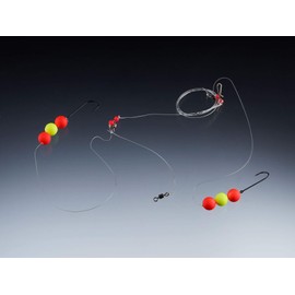 Balzer Surf Leader 80 cm 2 Hooks Size 1 - Surf System for Cod, Plaice & Butts