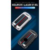 KUNIO Keyless Key Case Fits Mazda 2019-2023 3-Button Metal Housing,