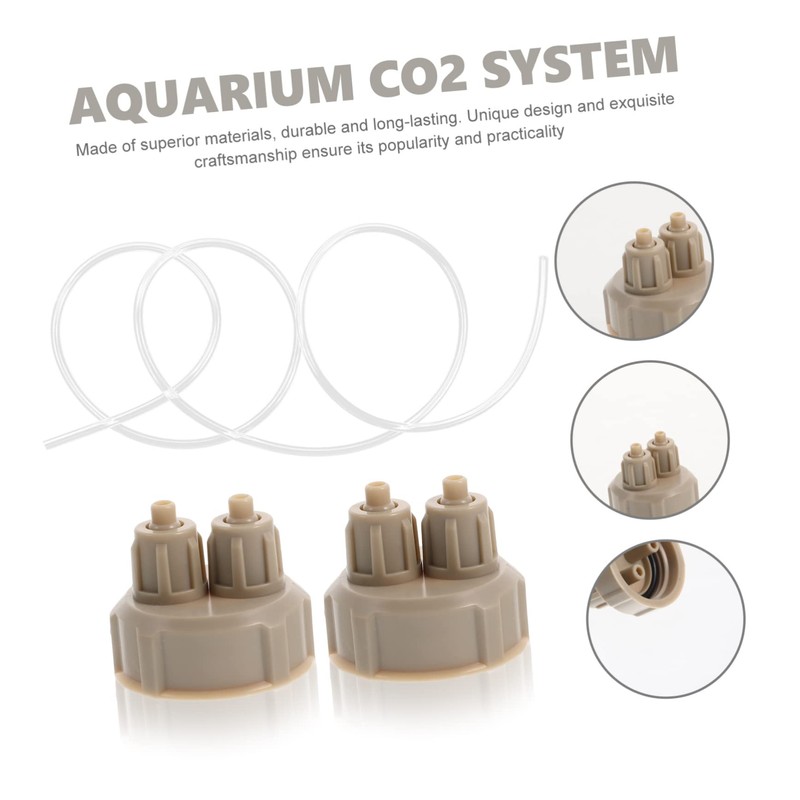 Sosoport DIY Co Generator for Aquarium Portable Co Reactor Bottle