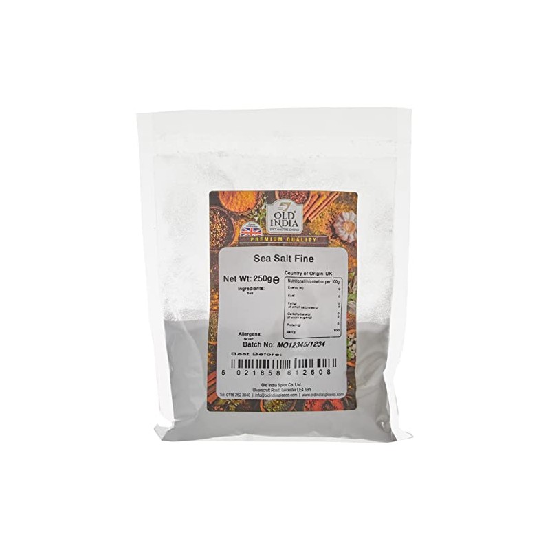 Old India Sea Salt Fine 250g