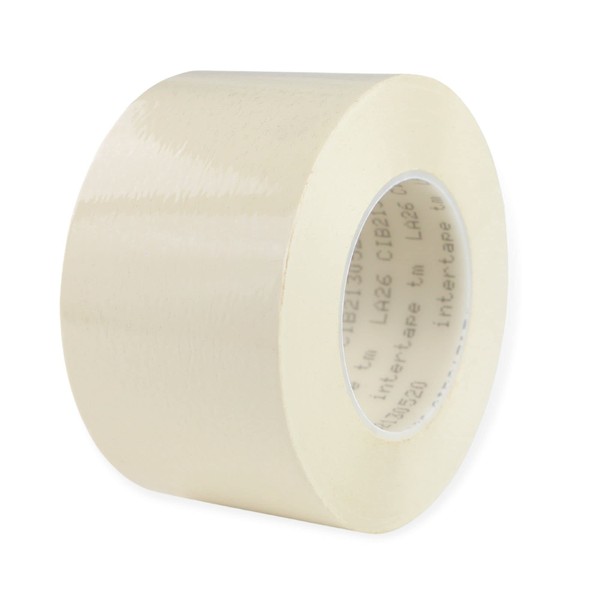 Intertape Polyester/Rope-Fiber Laminate Tape (LA-26): 3 in. (72mm actual) x
