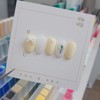 Yellow Ribbon Nail - 2 Wood Sticks / 노란 리본네일