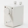 Muji NDB06A5S Manual Pencil Sharpener, Small, Light Gray, Approx. W