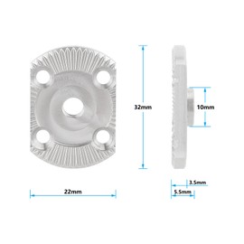 CAMVATE Stainless Steel M6 Rosette Replacement Accessories (2 Pieces) - 3668