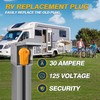 MICTUNING 125V 30Amp Heavy Duty Male Plug RV Replacement with