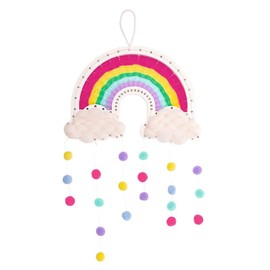 moses. Craft Fun Rainbow Weaving, Extensive Weaving Set for Beginners, Craft Set with Step-by-Step Weaving Instructions and Wooden Weaving Frame, Learning to Weaving for Children from 8 Years,