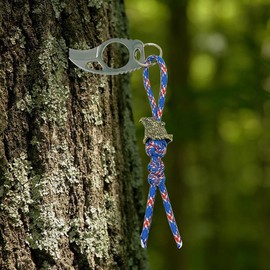 Knife Lanyard Beads: 550 Paracord Beads | EDC Lanyard Beads for Knives, Hand-Casted Metal Copper Symbols of Liberty American Eagle Paracord Beads and Charms, Lanyard Bead with Neck Knife