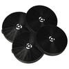 vhbw 4 x Activated Carbon Filters Compatible with Respekta CH24060WAM