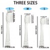 Elfzone Toothbrush Replacement Heads - 6Pcs Toothbrushes Heads, Compatible with