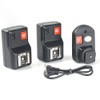 Andoer® Pt-04Gy 4 Channels Wireless Hot Shoe Flash Trigger Set