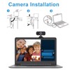 1080P Webcam with Microphone, HD Webcam HD 1080P AutoFocus Webcam