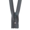 MARARDI [Pack 5] Zippers [Grey] Nylon [16 cm] Sewing and