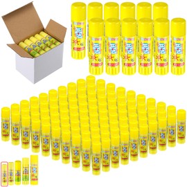 Zubebe 500 Pack Glue Stick 0.24 oz White Glue Stick Bulk Washable Glue Stick for Crafts Home School Classroom Students Teachers Employees Scrapbooking Crafting Supplies