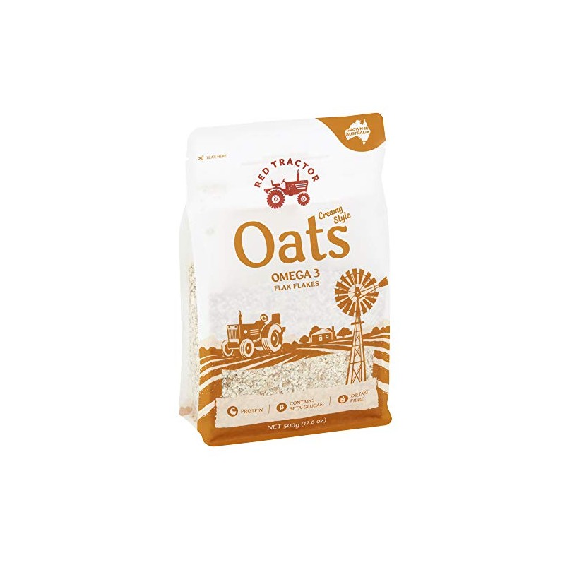 Red Tractor Foods, Omega 3 Instant Oats, 500g